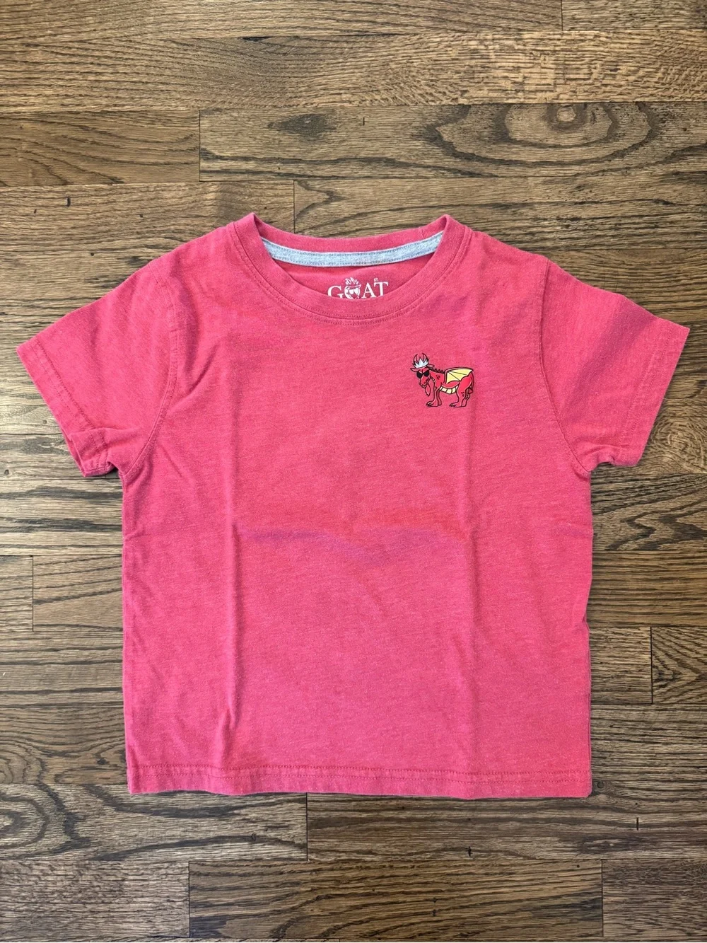 Kids' GOAT Coral Short-Sleeve Graphic Tee